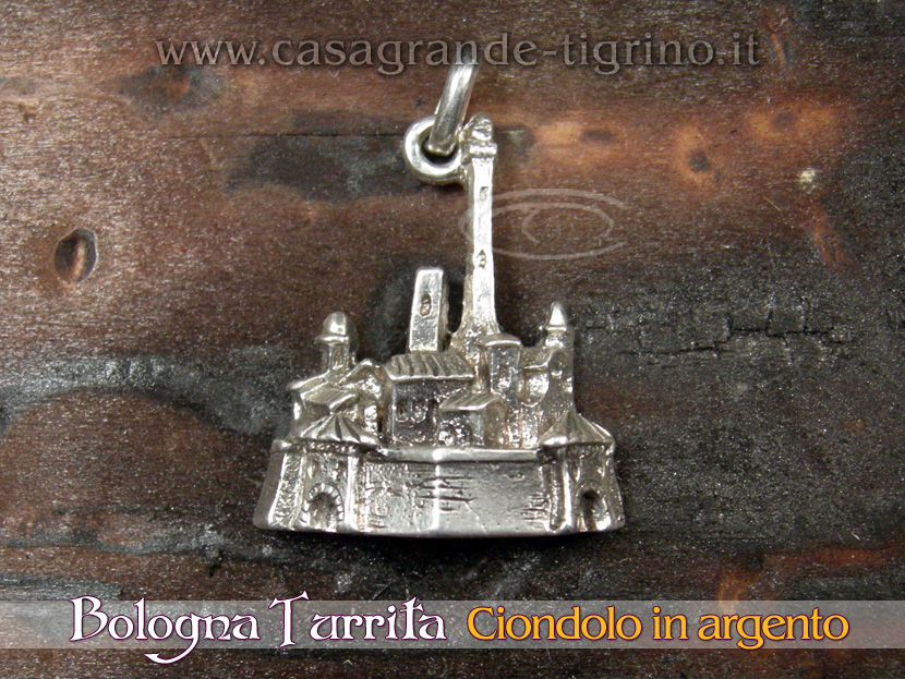 Marco_Casagrande_Gioielli_Bologna_ciondolo_argento_bologna_turrita_san_petronio