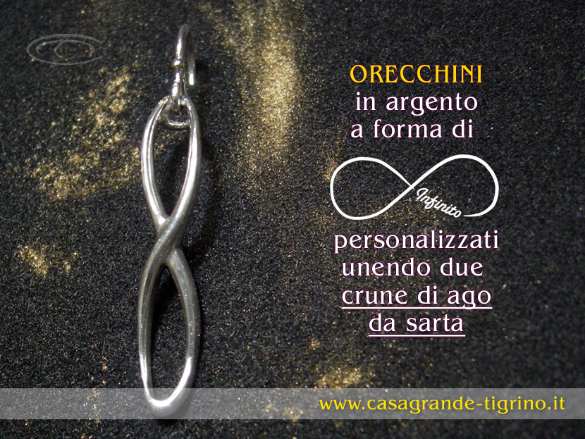 Marco_Casagrande_Gioielli_Bologna_orecchino_infinito_infinity_ago_da_sarta
