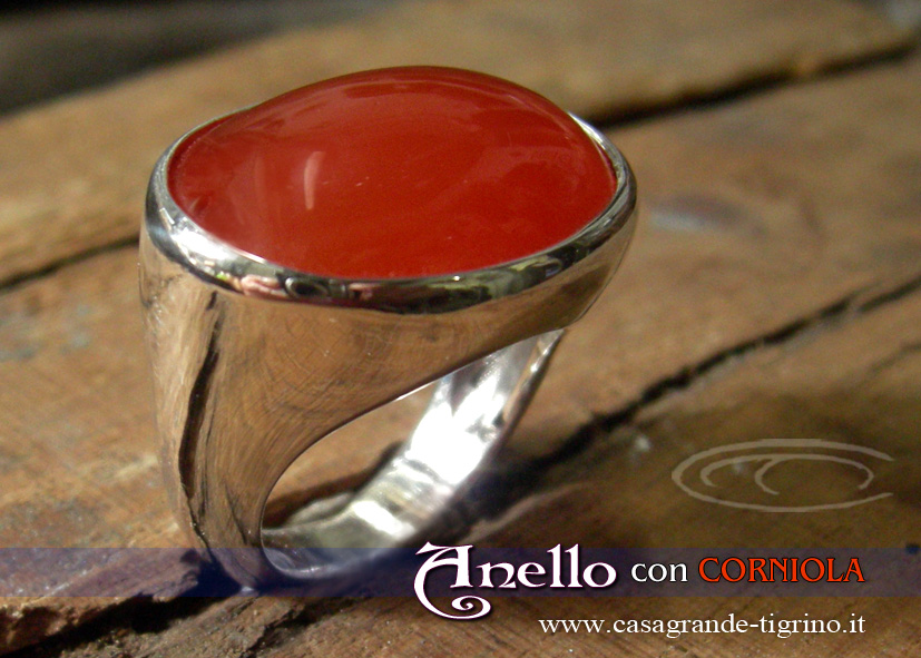 Marco_Casagrande_anello_argento_corniola