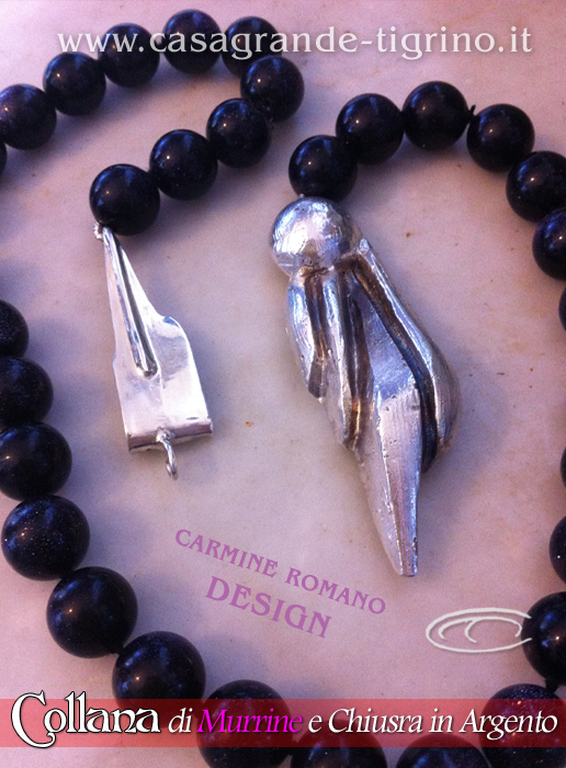 Marco_Casagrande_orafo_bologna_collana_murrine_argento_chiusura