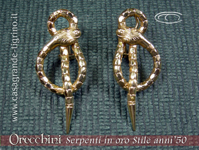 Marco_Casagrande_orecchini_serpente_ureo_oro_anni_50